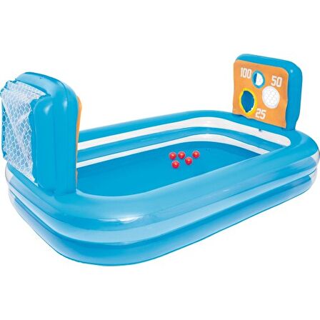 BestWay Büyük Boy Şişme Havuz Top Oyunlu 237x152x94 Lisanslı Ürün