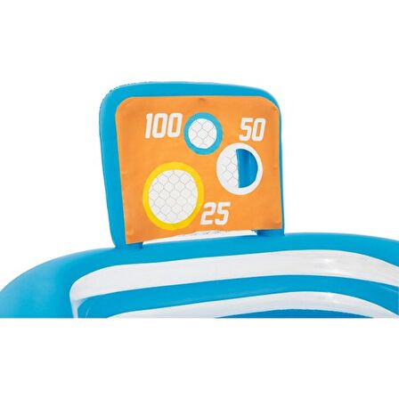 BestWay Büyük Boy Şişme Havuz Top Oyunlu 237x152x94 Lisanslı Ürün