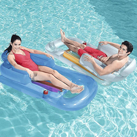 Deniz Yatağı Sultan Lüks Yatak 157x89 Cm Gri Bestway - 43028