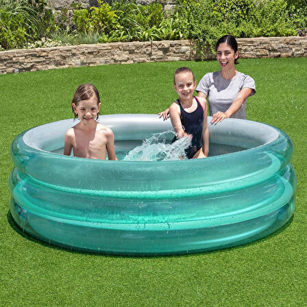 Bestway 51042 Üç Halkalı Çocuk Havuzu 1.70 m x 53 cm.