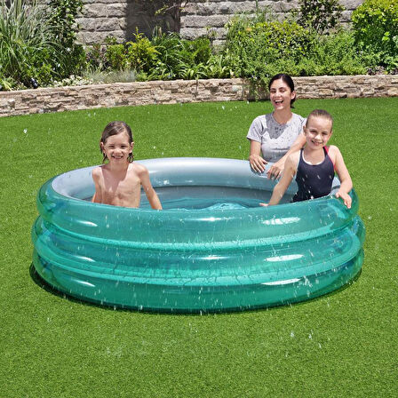 Bestway 51042 Üç Halkalı Çocuk Havuzu 1.70 m x 53 cm.