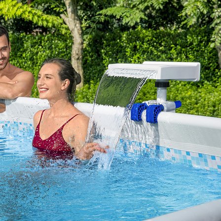 Bestway İntex Havuzlarla Uyumlu   Havuz Şelale Aparatı 58619