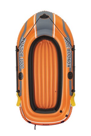Kondor 3000 Şişme Taban Bot Set 3 Kişilik Pompa + Kürek 242×141 CM: Sınır Tanımayan Su Eğlencesi!