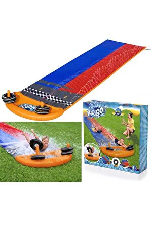 Bestway H2OGO! İki Kişilik Su Kaydırağı 488 cm 52391