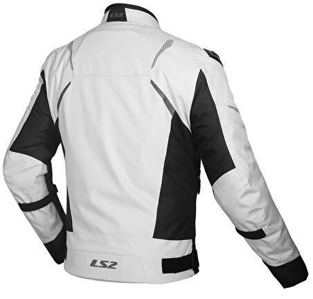 LS2 ZOOM ERKEK MOTOSİKLET MONT GRİ-SİYAH