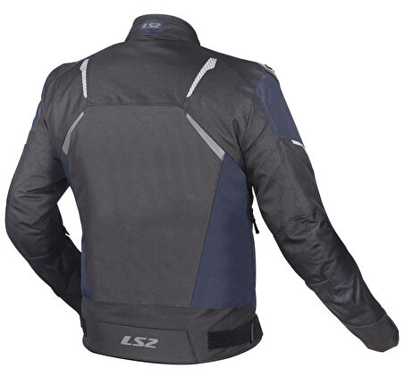 LS2 ZOOM ERKEK MOTOSİKLET MONT SİYAH-MAVİ