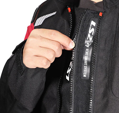 LS2 ZOOM KADIN MONT SİYAH-FUŞYA