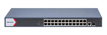 TEKNOTEG - HIKVISION DS-3E1526P-EI/M 24XGE+1XGE+1GE/SFP 230W GIGABİT POE SWİTCH