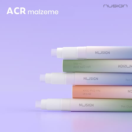 Nusign Stick Yapıştırıcı, Pembe
