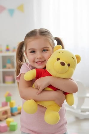 Disney Lisanslı Winnie The Pooh Peluş Oyuncak 40 Cm – Yumuşacık Sarılmalık Tasarım