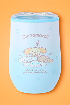 Sanrio Lisanslı Kapaklı Su Kabı (360ml) - Cinnamoroll