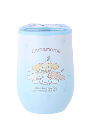 Sanrio Lisanslı Kapaklı Su Kabı (360ml) - Cinnamoroll