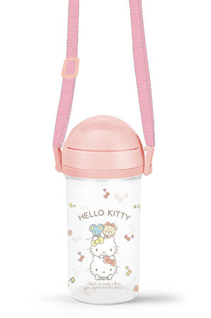 Sanrio Lisanslı Plastik Matara (400ml) - Hello Kitty