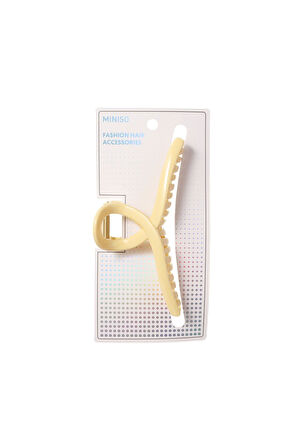 Zarif 13 cm Pastel Renkli Kıskaçlı Saç Tokası