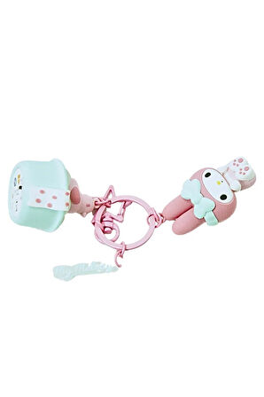 Sanrio Lisanslı Banyo Serisi Işıklı Anahtarlık - My Melody