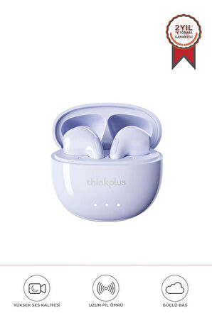 Lenovo Thinkplus Lp2 Pro Mor Tws Bluetooth V5.4 Stereo Kulak İçi Bluetooth Kulaklık