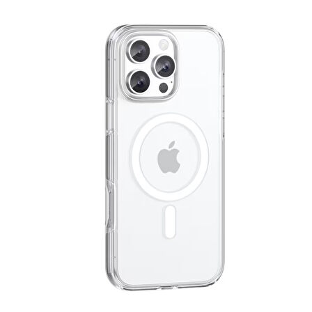 Keephone Non Yellow iPhone 16 Pro MagSafe Kılıf - Şeffaf