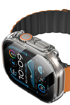 Keephone Air Armor Watch 46mm Camlı Ekran Koruyucu - Şeffaf