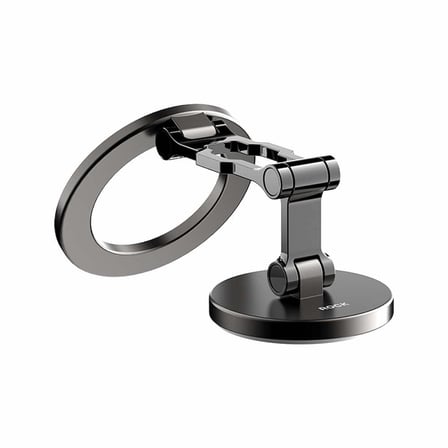 Rock Q08 MagSafe Teleskopik Araç Tutucu - Gri
