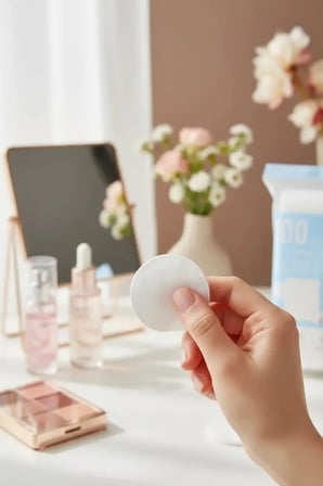 Miniso Lisanslı Yumuşak Serisi Makyaj Temizleme Pamuğu 100 Adet Bakım Seti