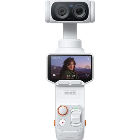 Insta360 Luna Ultra Standart Bundle 8k Çift Lensli Gimbal Beyaz Aksiyon Kamerası