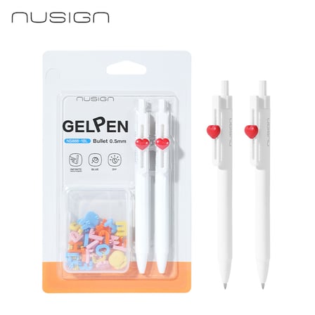 NUSIGN ENS888-1BL Jel Kalem 0,5 mm Mermi Uç – Mavi