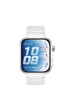 Watch Fit 5 Pro Akıllı Saat - Beyaz, Huawei Freebuds SE3 Siyah Hediyeli