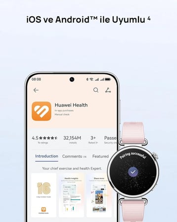 Huawei WATCH GT 7 46mm Akıllı Saat, Siyah