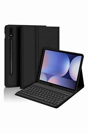Galaxy Tab S9 Plus / S9 FE Plus Uyumlu 12.4" Klavyeli Tablet Kılıfı
