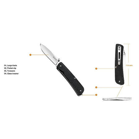 RUIKE LD11-B FONKSİYONEL ÇAKI