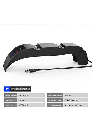 Led Göstergeli Playstation 5 Dualsense Oyun Kolu Şarj Standı