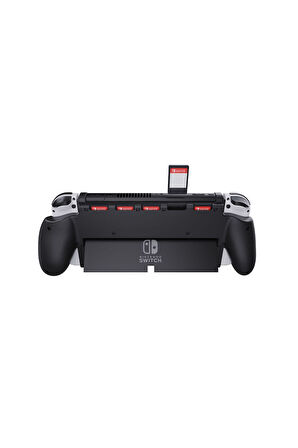 Nintendo Oled Ek Oyun Kart Depolama Alanlı Rubber Grip