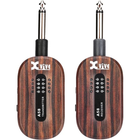 Xvive A58RW 5.8GHz Gitar Telsiz Sistemi Rosewood
