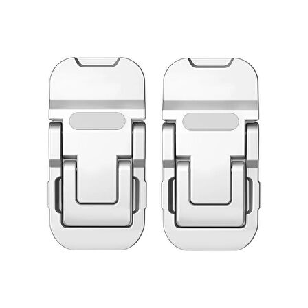 Coofbe 2 Adet Yapışkanlı Katlanılabilir 2 Kademe Yükseklik Ayarlı Laptop Standı Laptop Stand Ayağı