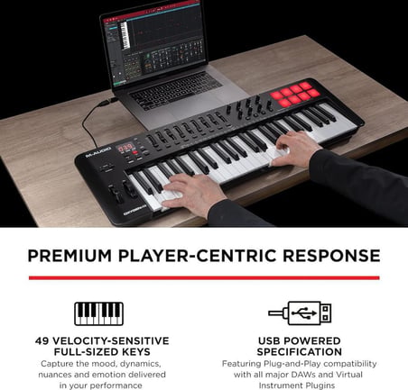 M-Audio Oxygen 49 MKV Midi Klavye - Teşhir