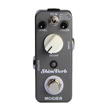 Mooer MRV1 Shim Verb Reverb Pedalı