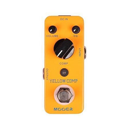 Mooer MCS2 Yellow Comp Compressor Pedalı