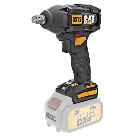 CAT DX72B 18Volt 350Nm Kömürsüz Profesyonel Şarjlı Somun Sıkma (Akü Dahil Değildir)