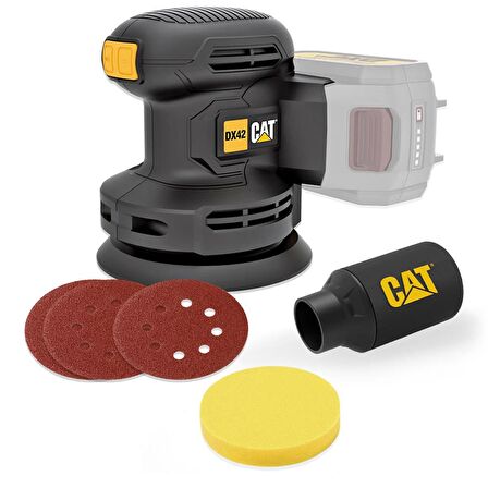 CAT DX42B 18Volt 125mm Profesyonel Devir Ayarlı Eksantrik Zımpara