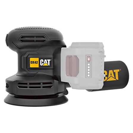 CAT DX42B 18Volt 125mm Profesyonel Devir Ayarlı Eksantrik Zımpara