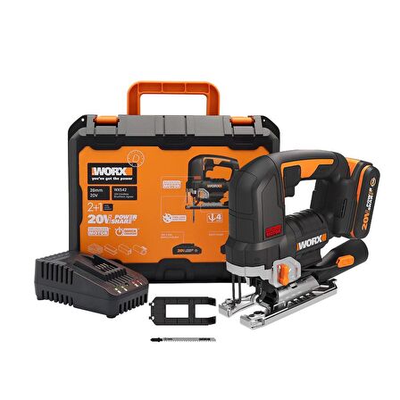 Worx WX542 Akülü Dekupaj Testere