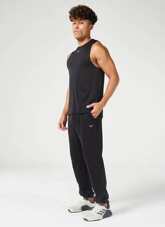 Squatwolf MT041140001 Lightweight Tank Siyah Erkek Atlet