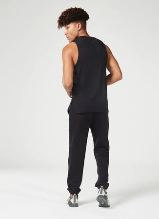 Squatwolf MT041140001 Lightweight Tank Siyah Erkek Atlet
