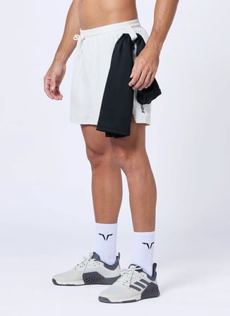 Squatwolf ML035100223 Foundation 5 Shorts Beyaz Erkek Şort