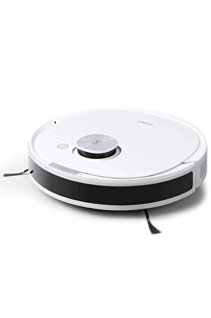 Ecovacs Deebot N10 Beyaz Robot Süpürge ve Paspas 4300 Pa Emiş Gücü  