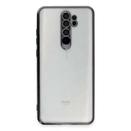Xiaomi Redmi Note 8 Pro Kılıf Razer Lensli Silikon - Siyah