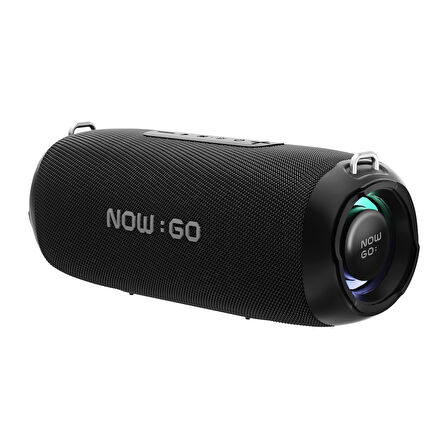 NowGo F8 40W RGB Speaker Su Geçirmez Taşınabilir Kablosuz Bluetooth Hoparlör Siyah