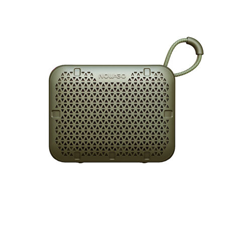 NowGo Stone M1 5W Su Geçirmez Taşınabilir Bluetooth 5.4 Hoparlör Yeşil