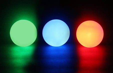 7 Renk Değiştirebilen Led Işıklı Top Şarjlı Kablosuz Aydınlatma