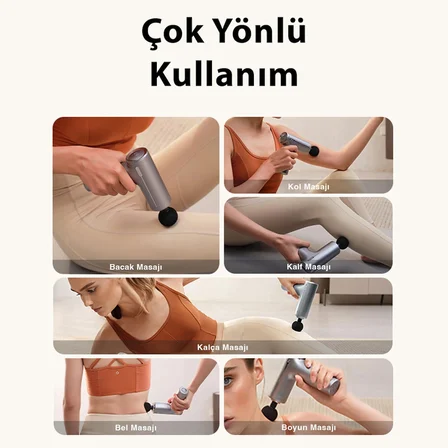 SKG F1 Pro Taşınabilir Masaj Tabancası/Aleti